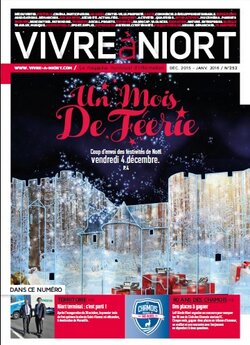 Couverture Numéro de décembre 2015 / janvier 2016