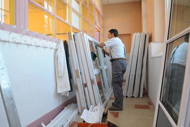 Travaux à l'école Paul-Bert