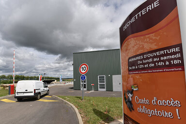 Déchèterie de La Crèche ©Bruno Derbord