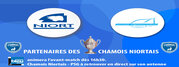 Ville de Niort et NiortAgglo partenaire des chamois Niortais