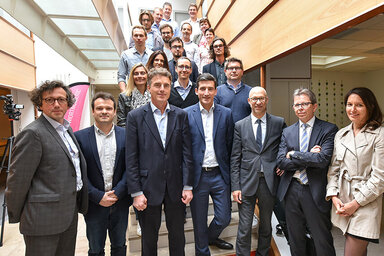Accueil des start-up sélectionnées par French AssurTech ©BD