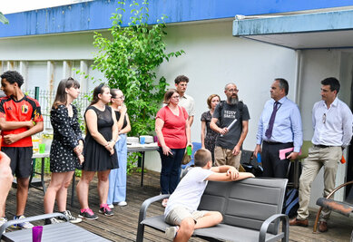 Chantier jeunesse des jeunes du quartier de la Tour Chabot