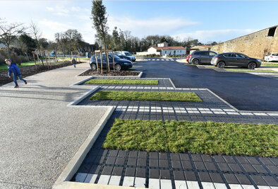 Un nouveau parvis pour l’école de la Mirandelle