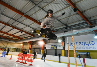 Freestyle a la patinoire