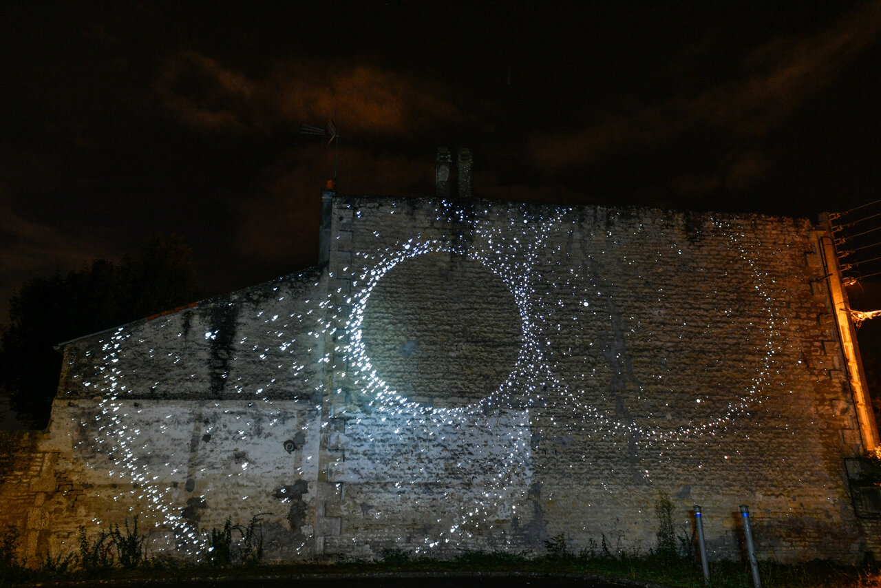 Fresque de Pascual Arnal (Espagne)..Dans le cadre du festival de street-art et le 4eme Mur..
