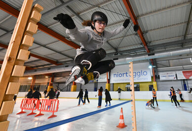 Freestyle a la patinoire de Niort Agglo