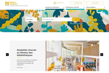 Nouveau site des médiathèques