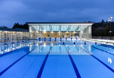 Piscine Pré-Leroy à Niort - bassin extérieur