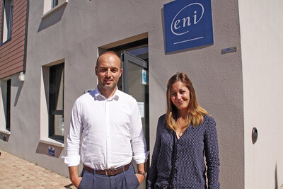 Baptiste Loirat et Margot Bugnot de l'ENI-Niort ©Sylvie Méaille Baptiste Loirat et Margot Bugnot de l'ENI-Niort ©Sylvie Méaille